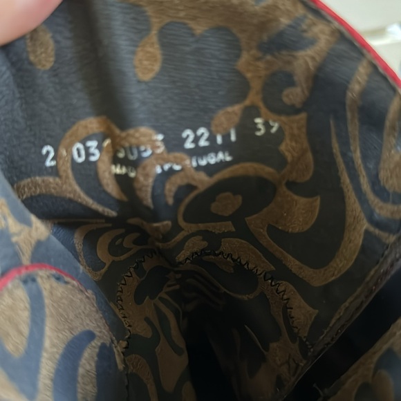 Fly red wedge boots - Picture 3 of 6